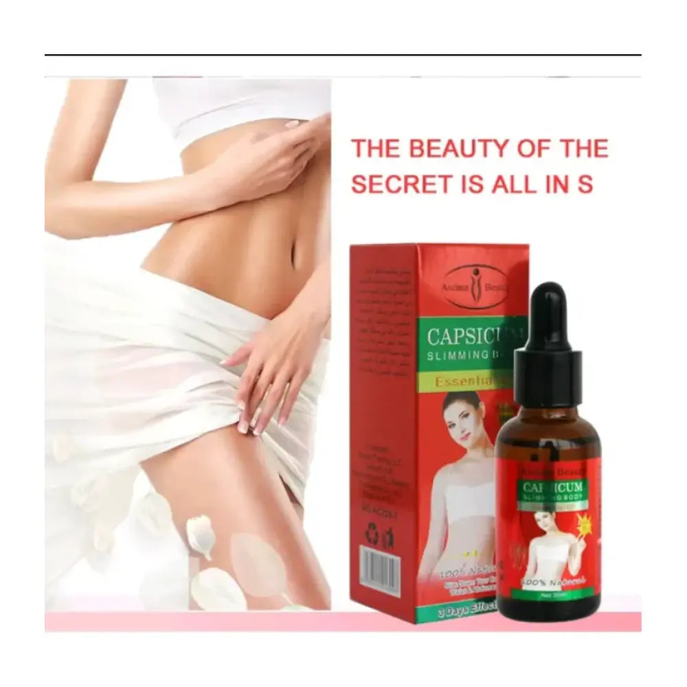 Capsicum Slimming Body Essential Oil 100% Natural ( Original )