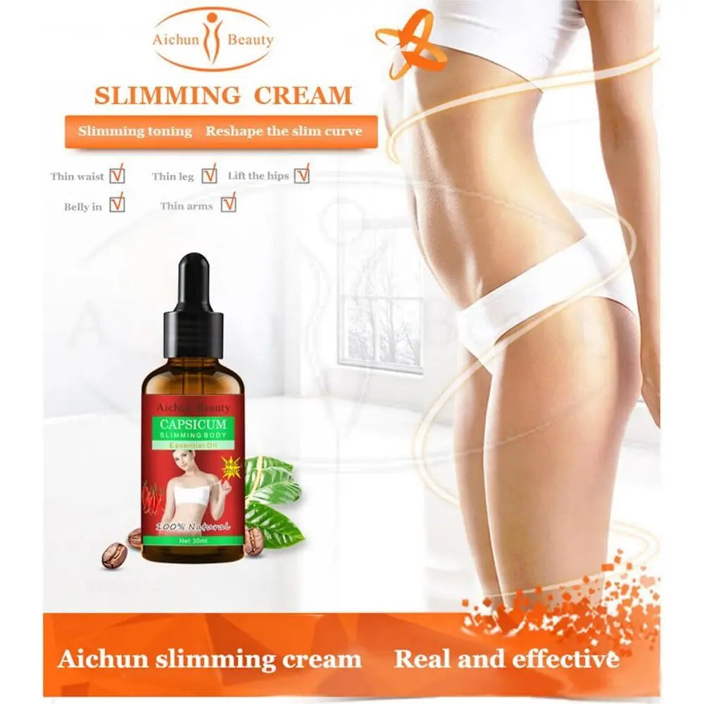 Capsicum Slimming Body Essential Oil 100% Natural ( Original )