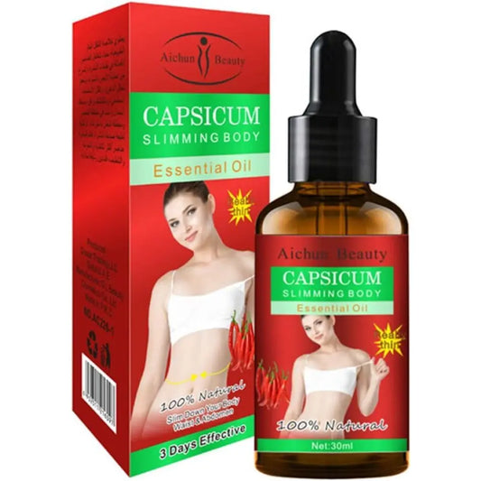 Capsicum Slimming Body Essential Oil 100% Natural ( Original )